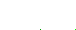 Symbolic link file flat white icons on round color backgrounds. 6 bonus icons included. - Histogram - Green color channel