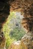 View from a cave in the Turda Gorges in Transylvania - Cave in the Turda Gorges