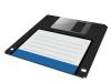 Vector graphic of a traditional floppy disk in three dimensions - Vector graphic of a floppy in 3D