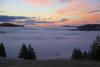 Cloud-covered mountains in Ciuc (Csík) above 1600 metres - Mountains in the cloud