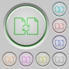 Swap documents push buttons - Swap documents color icons on sunk push buttons