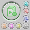 Import playlist color icons on sunk push buttons - Import playlist push buttons