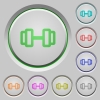 Barbell push buttons - Barbell color icons on sunk push buttons