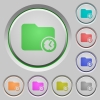 Directory creation time color icons on sunk push buttons - Directory creation time push buttons