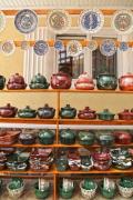 A shop with traditional handcrafted pottery - Pottery shop