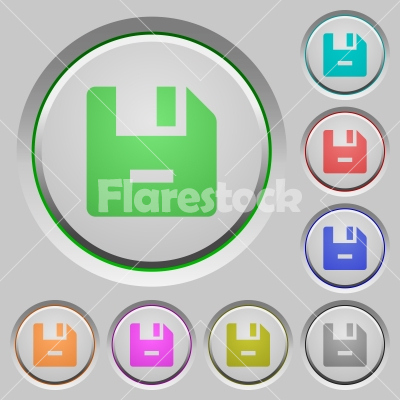 Remove file push buttons - Remove file color icons on sunk push buttons