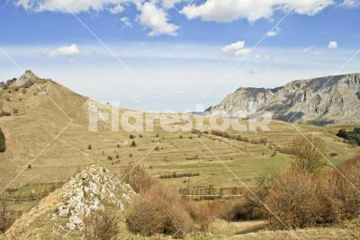 Trascau Mountains - View of a valley in the Trascau Mountains
